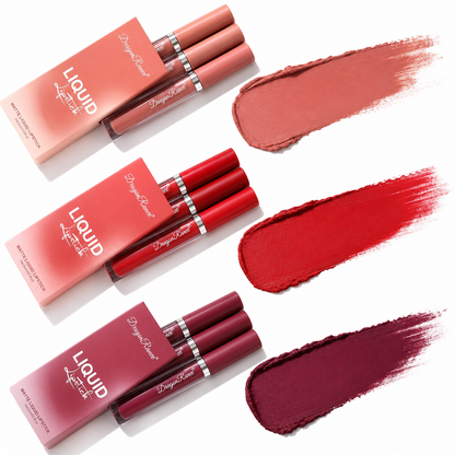 Rouges à lèvres mat 3 pièces